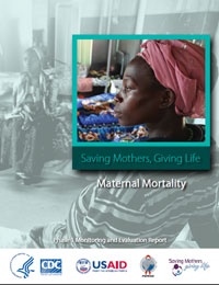 The Maternal Mortality report details how maternal mortality rates in the 8 pilot districts in Uganda and Zambia declined by one-third in one year. It also examines the declines in direct and indirect obstetric causes of maternal death and how data on cause-specific mortality could inform program actions. For Uganda, the report also discusses the timing of death relative to the birth, where maternal deaths occurred (at home vs. in a health facility), and the delays in seeking, accessing, and receiving care that may have contributed to maternal deaths. The report also discusses how the data on these declines were collected and analyzed.