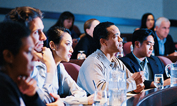 Group of public health professionals