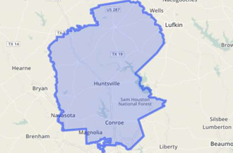 Texas' 8th District Map