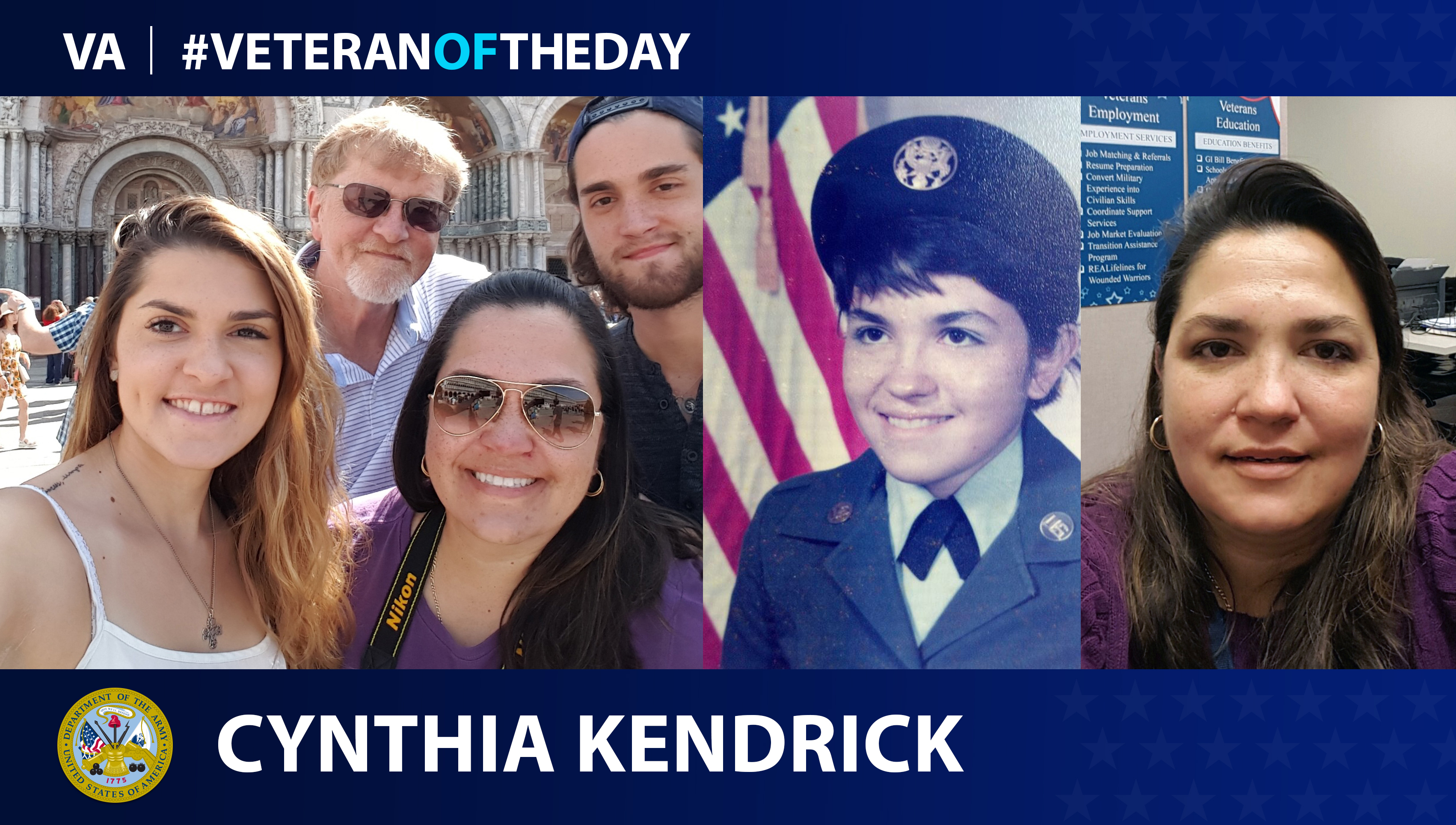 Veteran of the Day...Cindy Kendrick