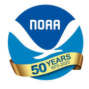 NOAA 50th Logo