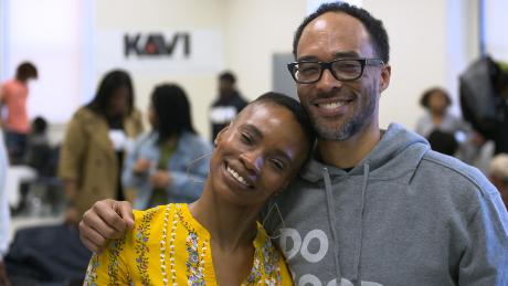 2018 CNN Hero Dr. Rob Gore (R) with his nominator, Christine Hollingsworth