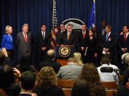 Attorney General William P. Barr and multiple law enforcement partners today announced the largest coordinated sweep of elder fraud cases in history.