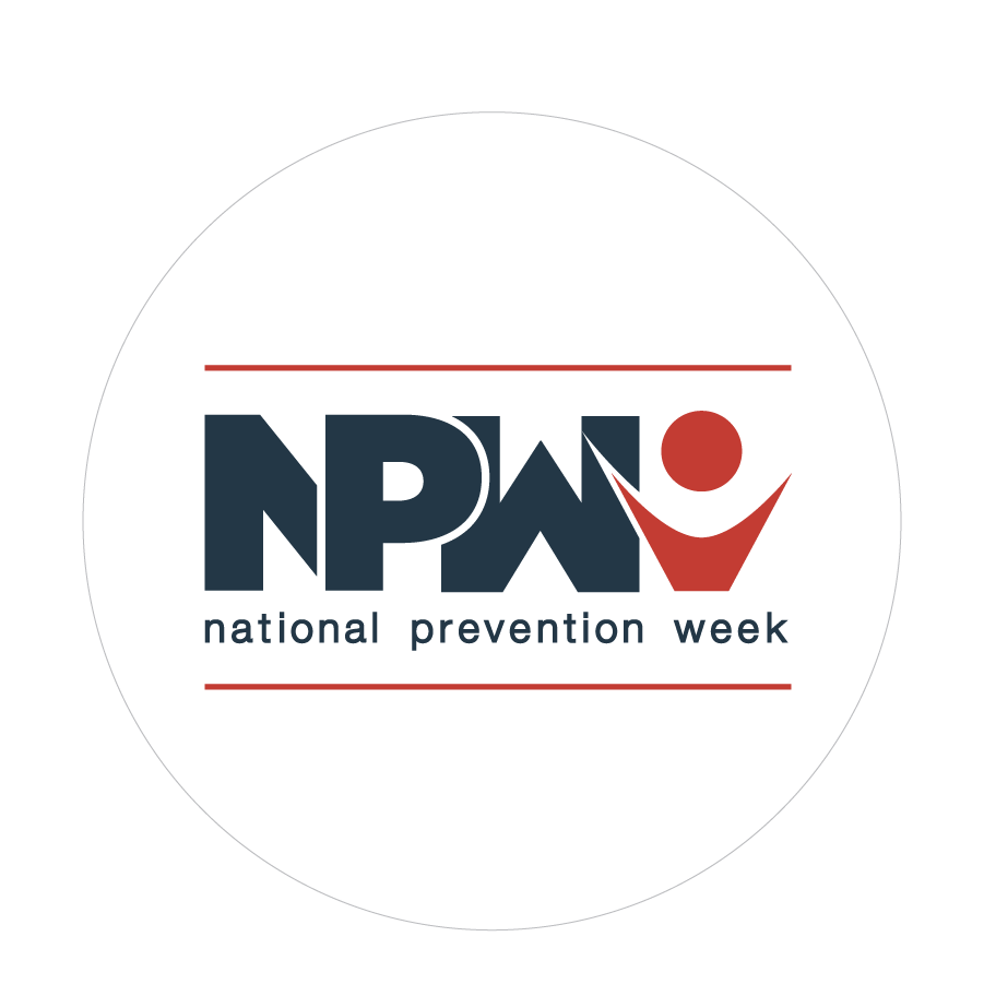 National Prevention Week Sticker without dates