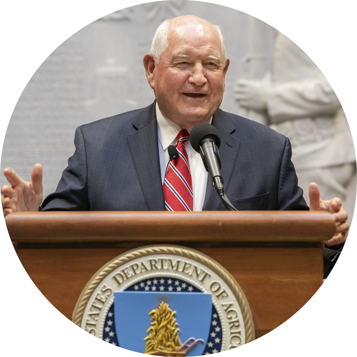 Secretary Perdue speaking