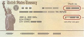 Image of Treasury Check