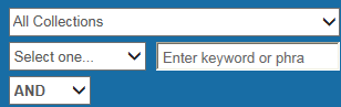 Advanced Search Box All Collections