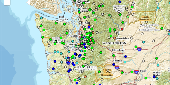 Current Washington Water Conditions