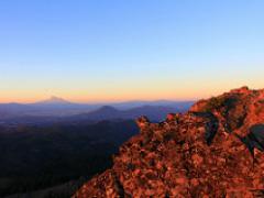 Sunrise at Pilot Rock, Cascade-Siskiyou National Monument