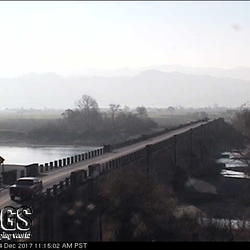 View of a bridge over a river