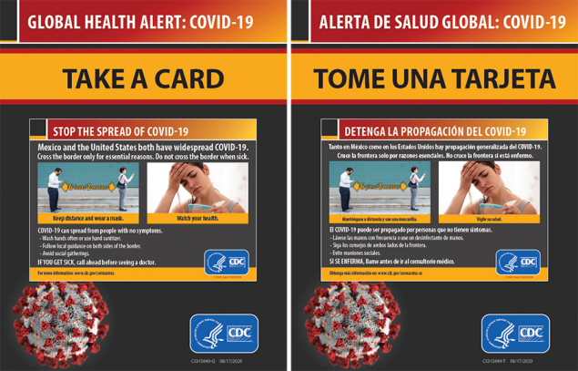 Southern Border Travel Health Alert Notice (T-HAN) Thumbnail