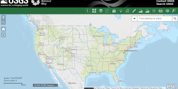 The National Map Viewer