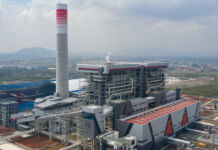 Aerial view of coal plant (© Du Yu/Xinhua News Agency/eyevine/Redux)