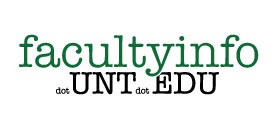 Facultyinfo dot UNT dot EDU