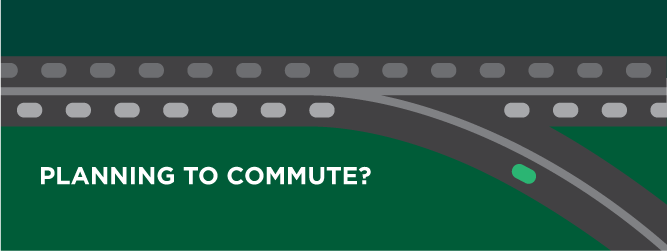 Commuter information banner