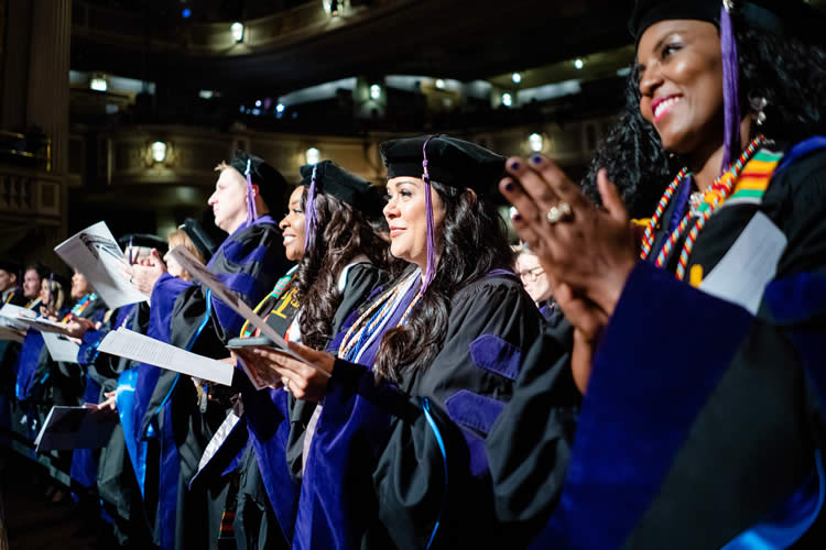 College of Law students graduate.